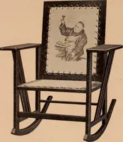 An illustration from Fiber rush, imported malacca and mission furniture. (1904)