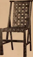 An illustration from Fiber rush, imported malacca and mission furniture. (1904)
