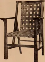 An illustration from Fiber rush, imported malacca and mission furniture. (1904)