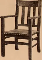 An illustration from Fiber rush, imported malacca and mission furniture. (1904)