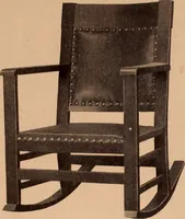 An illustration from Fiber rush, imported malacca and mission furniture. (1904)