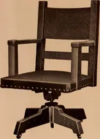 An illustration from Fiber rush, imported malacca and mission furniture. (1904)