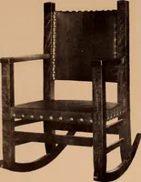An illustration from Fiber rush, imported malacca and mission furniture. (1904)