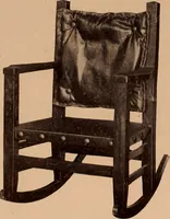 An illustration from Fiber rush, imported malacca and mission furniture. (1904)