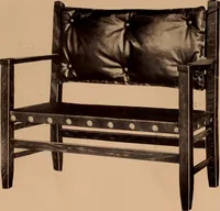 An illustration from Fiber rush, imported malacca and mission furniture. (1904)