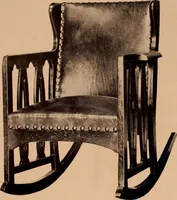 An illustration from Fiber rush, imported malacca and mission furniture. (1904)