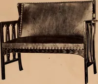 An illustration from Fiber rush, imported malacca and mission furniture. (1904)