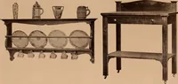 An illustration from Fiber rush, imported malacca and mission furniture. (1904)