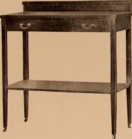 An illustration from Fiber rush, imported malacca and mission furniture. (1904)