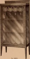 An illustration from Fiber rush, imported malacca and mission furniture. (1904)