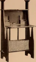 An illustration from Fiber rush, imported malacca and mission furniture. (1904)