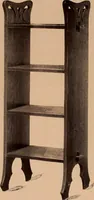 An illustration from Fiber rush, imported malacca and mission furniture. (1904)