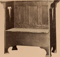An illustration from Fiber rush, imported malacca and mission furniture. (1904)