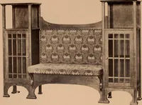 An illustration from Fiber rush, imported malacca and mission furniture. (1904)