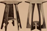 An illustration from Fiber rush, imported malacca and mission furniture. (1904)