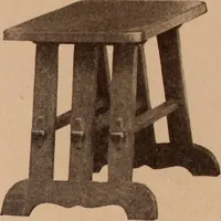 An illustration from Fiber rush, imported malacca and mission furniture. (1904)
