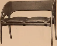 An illustration from Fiber rush, imported malacca and mission furniture. (1904)