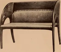An illustration from Fiber rush, imported malacca and mission furniture. (1904)