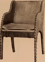 An illustration from Fiber rush, imported malacca and mission furniture. (1904)