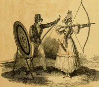 An illustration from The field book : or, Sports and pastimes of the United kingdom ; compiled from the best authorities, ancient and modern (1833)
