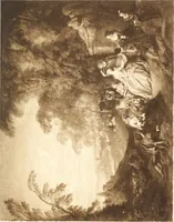 An illustration from Illustrated catalogue of the fifth series of 100 paintings by old masters of the Dutch, Flemish, Italian, French, and English schools : being a portion of the Sedelmeyer Gallery which contains about 1500 original pictures by ancient and modern artists (1899)