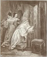 An illustration from Illustrated catalogue of the fifth series of 100 paintings by old masters of the Dutch, Flemish, Italian, French, and English schools : being a portion of the Sedelmeyer Gallery which contains about 1500 original pictures by ancient and modern artists (1899)