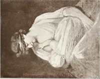 An illustration from Illustrated catalogue of the fifth series of 100 paintings by old masters of the Dutch, Flemish, Italian, French, and English schools : being a portion of the Sedelmeyer Gallery which contains about 1500 original pictures by ancient and modern artists (1899)