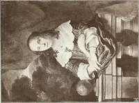 An illustration from Illustrated catalogue of the fifth series of 100 paintings by old masters of the Dutch, Flemish, Italian, French, and English schools : being a portion of the Sedelmeyer Gallery which contains about 1500 original pictures by ancient and modern artists (1899)
