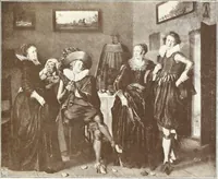 An illustration from Illustrated catalogue of the fifth series of 100 paintings by old masters of the Dutch, Flemish, Italian, French, and English schools : being a portion of the Sedelmeyer Gallery which contains about 1500 original pictures by ancient and modern artists (1899)