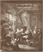 An illustration from Illustrated catalogue of the fifth series of 100 paintings by old masters of the Dutch, Flemish, Italian, French, and English schools : being a portion of the Sedelmeyer Gallery which contains about 1500 original pictures by ancient and modern artists (1899)