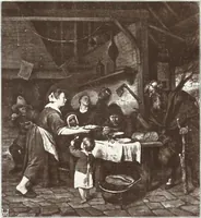 An illustration from Illustrated catalogue of the fifth series of 100 paintings by old masters of the Dutch, Flemish, Italian, French, and English schools : being a portion of the Sedelmeyer Gallery which contains about 1500 original pictures by ancient and modern artists (1899)