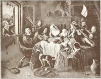 An illustration from Illustrated catalogue of the fifth series of 100 paintings by old masters of the Dutch, Flemish, Italian, French, and English schools : being a portion of the Sedelmeyer Gallery which contains about 1500 original pictures by ancient and modern artists (1899)