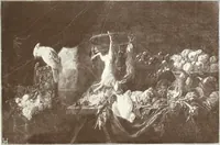 An illustration from Illustrated catalogue of the fifth series of 100 paintings by old masters of the Dutch, Flemish, Italian, French, and English schools : being a portion of the Sedelmeyer Gallery which contains about 1500 original pictures by ancient and modern artists (1899)