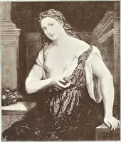 An illustration from Illustrated catalogue of the fifth series of 100 paintings by old masters of the Dutch, Flemish, Italian, French, and English schools : being a portion of the Sedelmeyer Gallery which contains about 1500 original pictures by ancient and modern artists (1899)