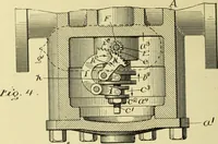 An illustration from Fifteen mechanical problems : reasons for their existence and their solution (1915)