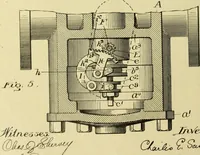An illustration from Fifteen mechanical problems : reasons for their existence and their solution (1915)