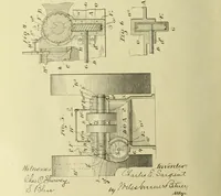 An illustration from Fifteen mechanical problems : reasons for their existence and their solution (1915)