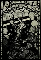 An illustration from Fifteenth-century glass in the chancel window of St. Peter Mancroft, Norwich (1911)