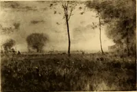 An illustration from Fifty paintings by George Inness (1913)