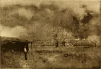 An illustration from Fifty paintings by George Inness (1913)