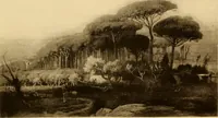 An illustration from Fifty paintings by George Inness (1913)