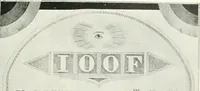 An illustration from Fifty years of Odd Fellowship in California : commemorating the founding of the Order by the instituting of California Lodge No. 1, on September ninth, eighteen hundred and forty-nine (1899)