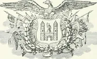 An illustration from Fifty years of Odd Fellowship in California : commemorating the founding of the Order by the instituting of California Lodge No. 1, on September ninth, eighteen hundred and forty-nine (1899)