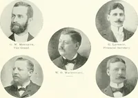 An illustration from Fifty years of Odd Fellowship in California : commemorating the founding of the Order by the instituting of California Lodge No. 1, on September ninth, eighteen hundred and forty-nine (1899)