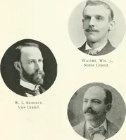 An illustration from Fifty years of Odd Fellowship in California : commemorating the founding of the Order by the instituting of California Lodge No. 1, on September ninth, eighteen hundred and forty-nine (1899)