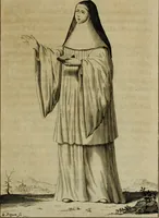 Picture 32 of 35 from Figures des differents habits des chanoines reguliers en ce siecle : auec vn discours sur les habits anciens et modernes de chanoines tant seculiers, que reguliers (1666), leaf 136