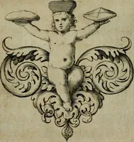 An illustration from Figures des differents habits des chanoines reguliers en ce siecle : auec vn discours sur les habits anciens et modernes de chanoines tant seculiers, que reguliers (1666)