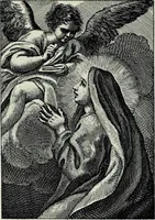 An illustration from Figurines Franciscaines. Vingt et une planches hors texte, couverture de Maurice Denis (1921)