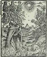 An illustration from Figurines Franciscaines. Vingt et une planches hors texte, couverture de Maurice Denis (1921)