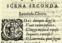 Picture 18 of 42 from Filarmindo : favola pastorale (1605), leaf 119